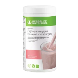 Formul 1 Ahududu ve Beyaz Çikolata Aromalı Shake