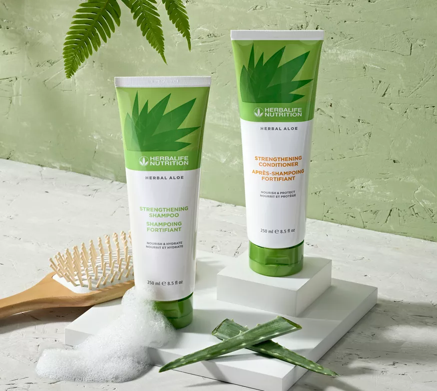 Herbal Aloe Güçlendirici Ve Onarıcı Şampuan - Görsel 2