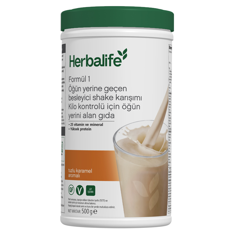 Formül 1 Tuzlu Karamel Aromalı Besleyici Shake